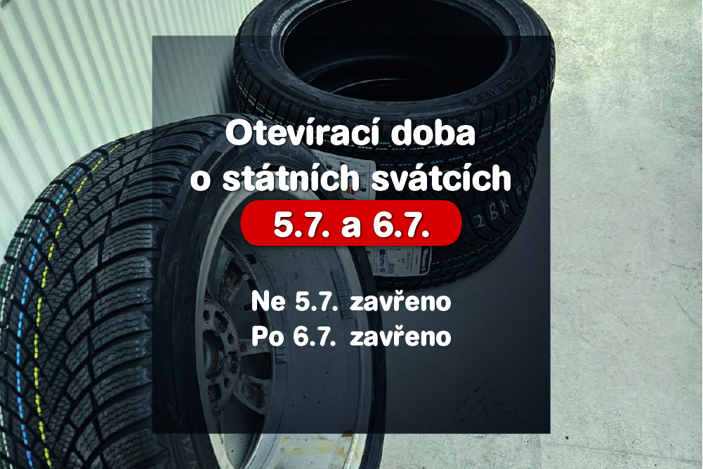 Otevírací doba 5.7. a 6.7.